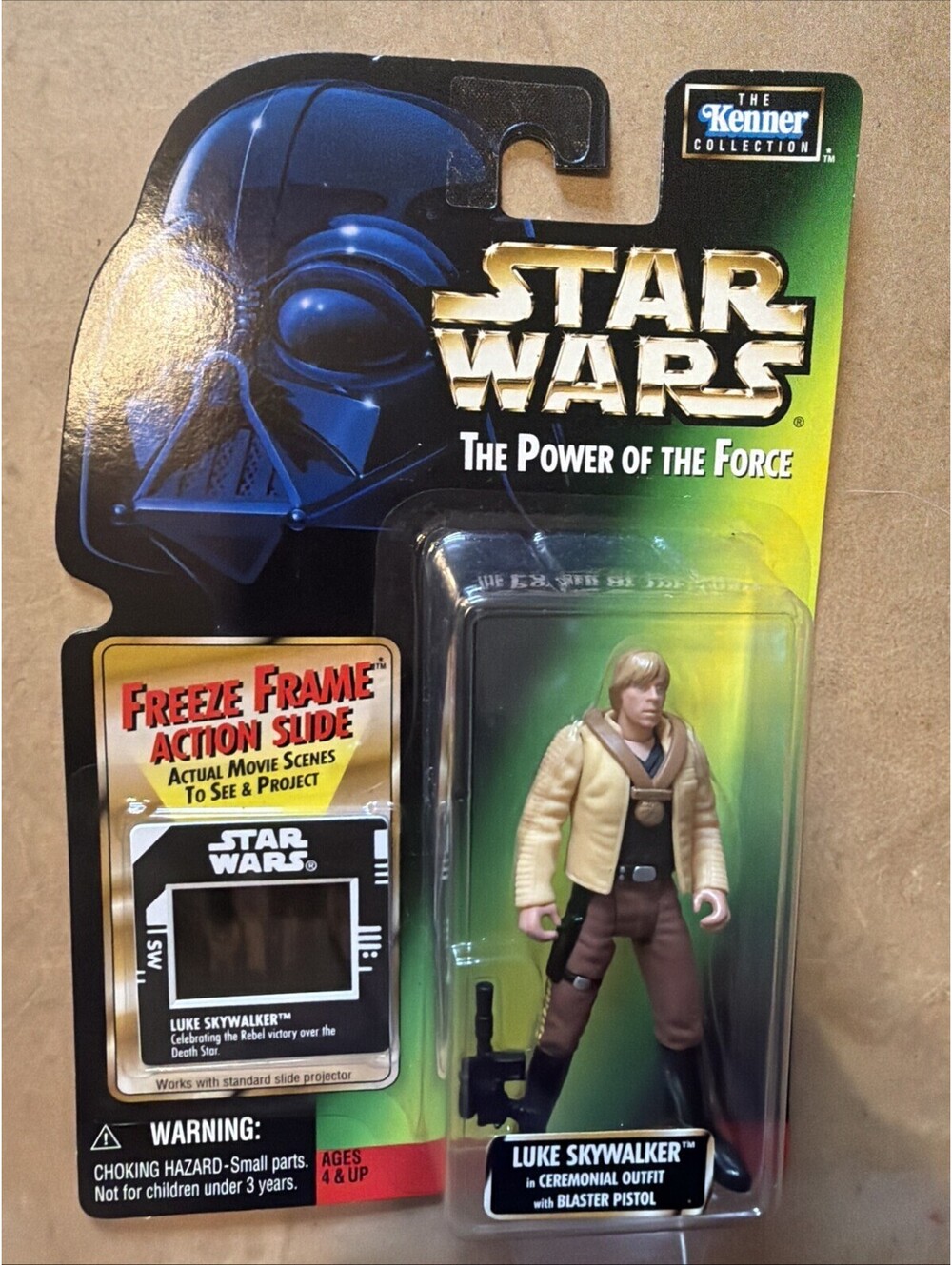 Star Wars Luke Skywalker Ceremonial Outfit Freeze Frame 3.75 Inch Action Figure